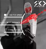 SKD Pistola de gel eléctrica C5001 con 5000 bolas - Juguete acuático de espuma - Rojo