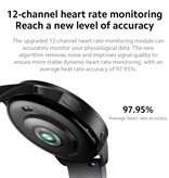 Xiaomi Reloj inteligente S3 - Pantalla AMOLED - Monitor de actividad deportiva Fitness iOS Android - Negro