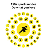 Xiaomi Reloj inteligente S3 - Pantalla AMOLED - Monitor de actividad deportiva Fitness iOS Android - Negro