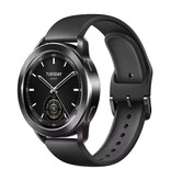 Xiaomi Reloj inteligente S3 - Pantalla AMOLED - Monitor de actividad deportiva Fitness iOS Android - Negro