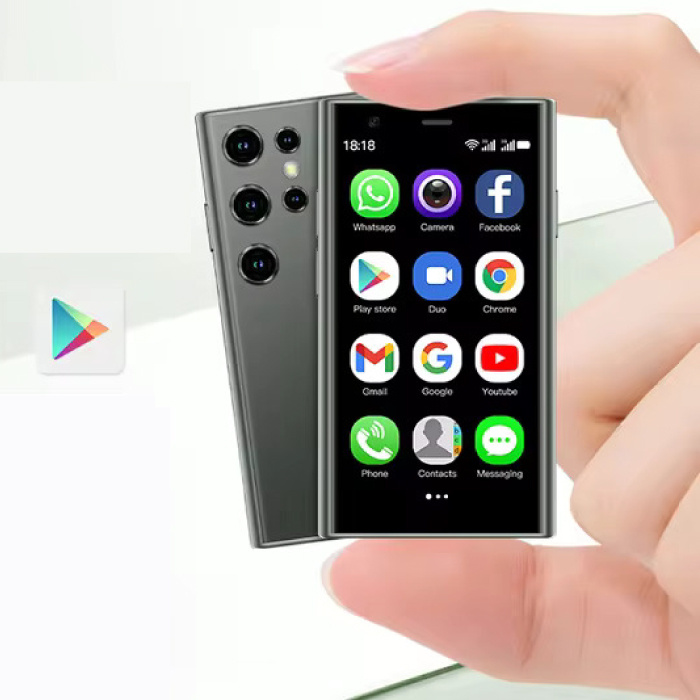 Mini smartphone S23 - 2 GB di RAM - 16 GB di memoria - Fotocamera da 2 MP - Batteria da 1000 mAh - Verde