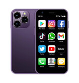 SOYES Mini smartphone XS16 - 2 GB di RAM - 16 GB di memoria - Fotocamera da 5 MP - Batteria da 2000 mAh - Viola