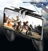 Stuff Certified® K20 Mobile Gaming Controller for PUBG - Cooling Fan - Trigger Key & Grip Gamepad - Black