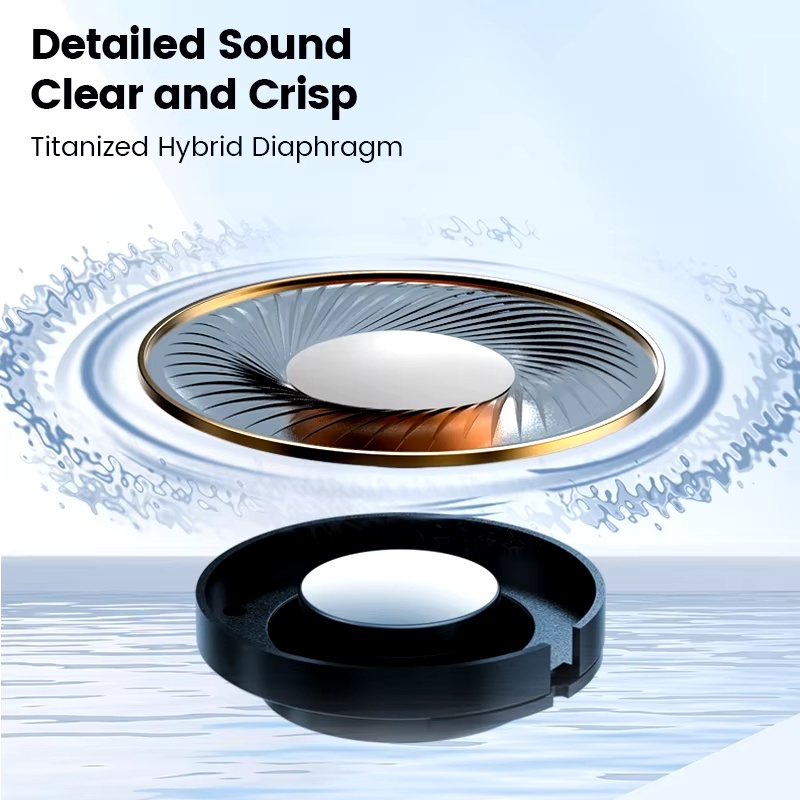 Edifier Écouteurs sans fil TWS1 Pro 2 - Bluetooth 5.3 - Écouteurs à commande tactile - Blanc