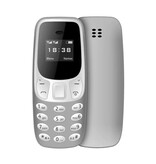 SERVO BM10 Mini Phone - 0.66 inch HD Screen - Dual SIM - Dumphone GSM - Gray