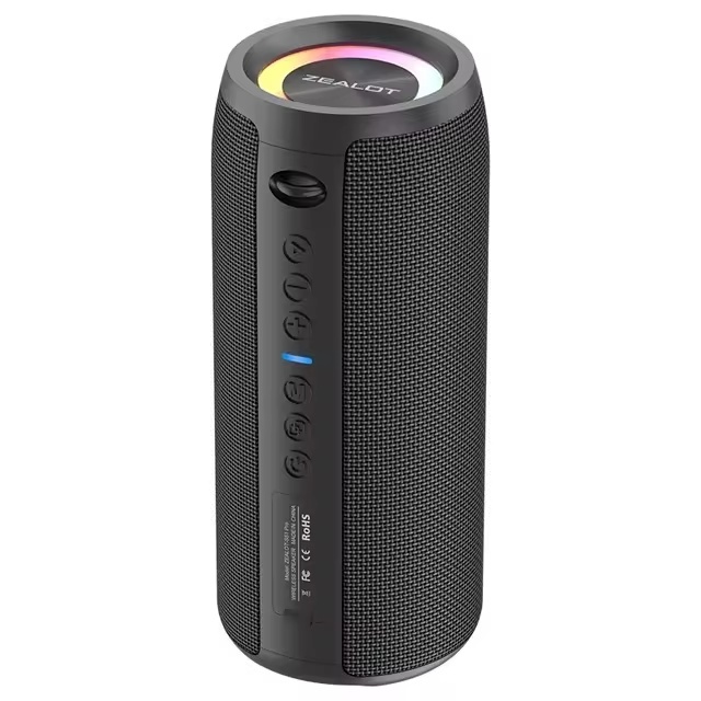 Zealot Zealot S51 Pro Wireless Speaker - Bluetooth 5.2 TWS Boom Box 40W - Black