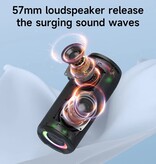 Zealot Altavoz inalámbrico Zealot S51 Pro - Bluetooth 5.2 TWS Boom Box 40W - Azul