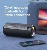 Zealot Głośnik Bezprzewodowy Zealot S51 Pro - Bluetooth 5.2 TWS Boom Box 40W - Niebieski