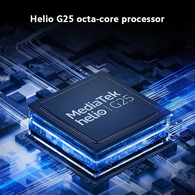 Xiaomi Smartfon Redmi 10A - 4 GB RAM - 128 GB pamięci - Aparat 13 + 5 MP - Bateria 5000 mAh - Czarny