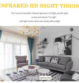 Xiaomi Mini kamera bezpieczeństwa - kamera HD 1080p z wykrywaniem ruchu, alarm noktowizyjny - czarna