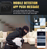 Stuff Certified® Mini Security Camera - 1080p HD Camcorder Motion Detection Night Vision Alarm - Black