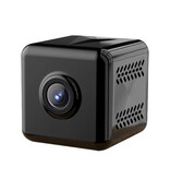 Stuff Certified® Mini Security Camera - 1080p HD Camcorder Motion Detection Night Vision Alarm - Black