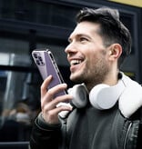 MaxGear Etui na całą obudowę iPhone'a 16 Pro Max - Przezroczysta silikonowa osłona 360° z przodu i z tyłu