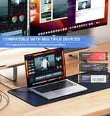 XrayDisk Disque dur SSD interne M.2 - 2 To - PCIe NVME - Carte mémoire SSD pour PC / ordinateur portable