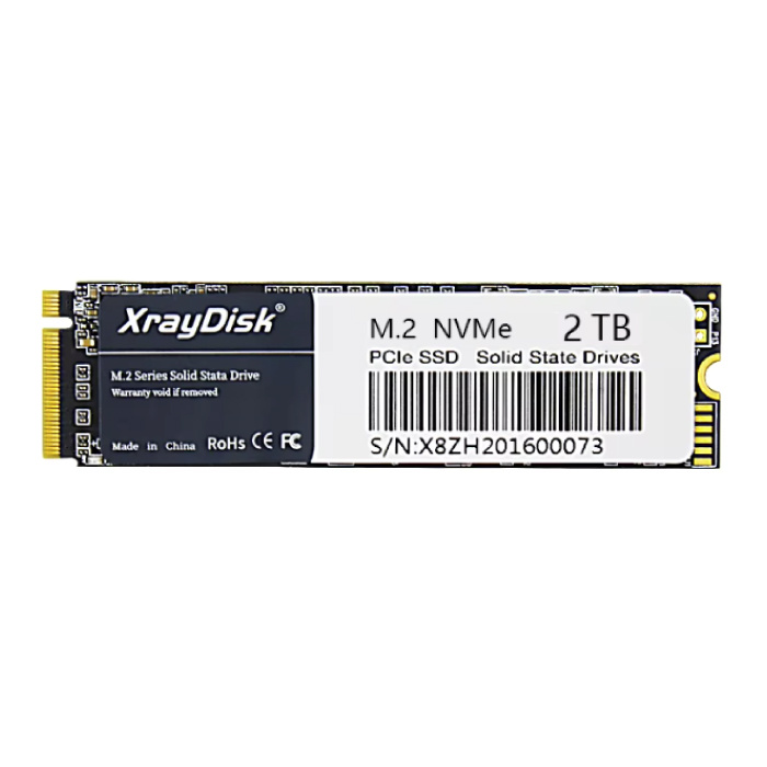 M.2 Interne SSD Harde Schijf - 2 TB - PCIe NVME - Solid State Drive Geheugen Kaart voor PC / Laptop