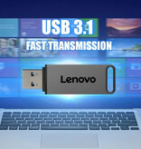 Lenovo Zewnętrzny dysk twardy USB - 2 TB - Karta pamięci do komputera PC / laptopa - Szary