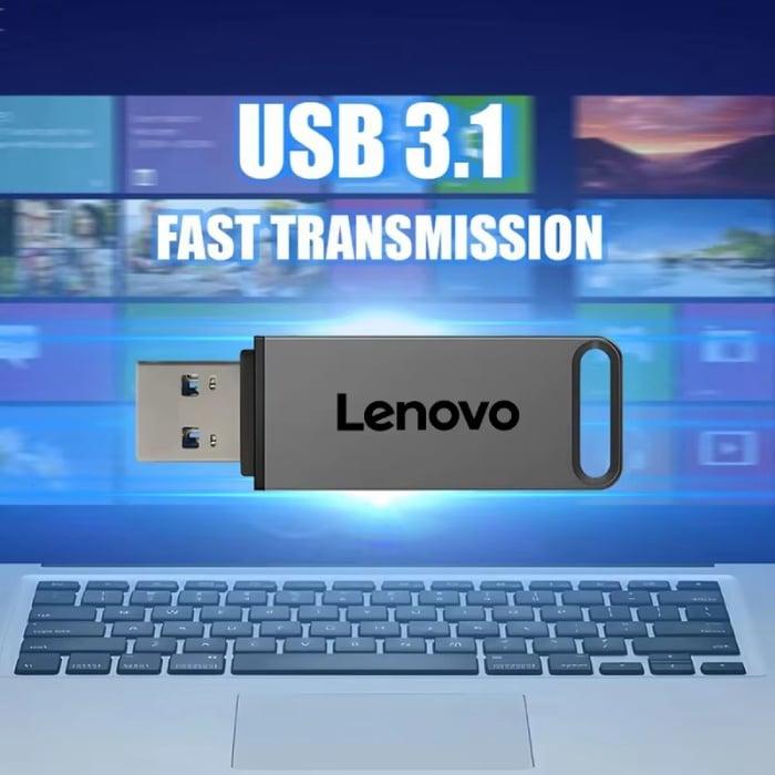 Lenovo Disco rigido USB esterno - 1 TB - Scheda di memoria per PC/laptop - Copy