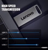 Lenovo Disco duro externo USB - 2 TB - Tarjeta de memoria para PC / Laptop - Gris - Copy
