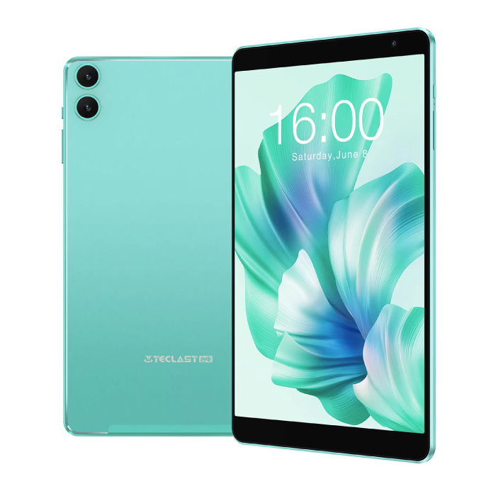 P85T Tablet - 8 Inch Display - 64 GB Opslag - 2 MP Camera - 5000mAh Batterij - Groen