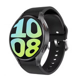 Senbossi Zegarek Universe Watch 6 Smartwatch – Pasek silikonowy – Wyświetlacz 1,40 cala – Zegarek sportowy z czujnikiem tętna i tlenem – Czarny