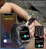 Xiaomi Halo Smartwatch - Correa de silicona - Pantalla de 2" - Reloj deportivo con seguimiento deportivo de oxígeno y frecuencia cardíaca - Negro