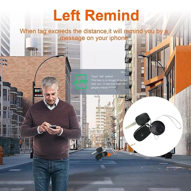 Xiaomi Mini urządzenie śledzące GPS dla systemu iOS — lokalizator roweru w czasie rzeczywistym zapobiegający zgubieniu samochodu — biały