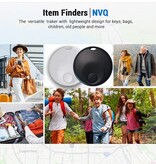 Xiaomi Mini localizzatore GPS per iOS - Localizzatore di sicurezza in tempo reale anti-smarrimento di bici per auto - Bianco