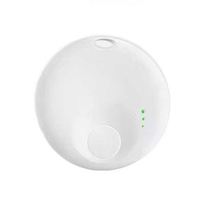 Mini localizzatore GPS per iOS - Localizzatore di sicurezza in tempo reale anti-smarrimento di bici per auto - Bianco