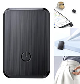 ALLOYSEED Mini GPS Tracker - Magnetisch Anti-Verloren Auto Fiets Beveiliging Real Time Locator - Zwart