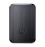 ALLOYSEED Mini GPS Tracker - Magnetisch Anti-Verloren Auto Fiets Beveiliging Real Time Locator - Zwart