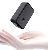 ALLOYSEED Mini GPS Tracker - Magnetisch Anti-Verloren Auto Fiets Beveiliging Real Time Locator - Zwart