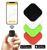 Seamopar Mini Bluetooth GPS Tracker - Smart Tag Beveiliging Real Time Locator - Roze