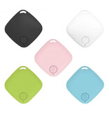 Seamopar Mini Bluetooth GPS Tracker - Smart Tag Beveiliging Real Time Locator - Roze