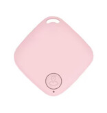 Seamopar Mini Bluetooth GPS Tracker - Smart Tag Beveiliging Real Time Locator - Roze