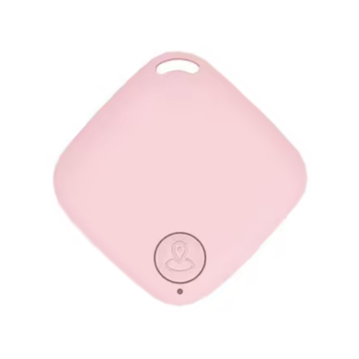 Mini-Bluetooth-GPS-Tracker – Smart Tag Security Real Time Locator – Pink