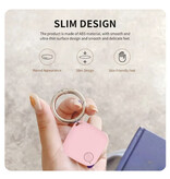 Seamopar Mini Bluetooth GPS Tracker - Smart Tag Beveiliging Real Time Locator - Wit