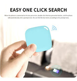 Seamopar Mini Bluetooth GPS Tracker - Smart Tag Beveiliging Real Time Locator - Blauw