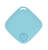 Seamopar Mini Bluetooth GPS Tracker - Smart Tag Security Real Time Locator - Blue