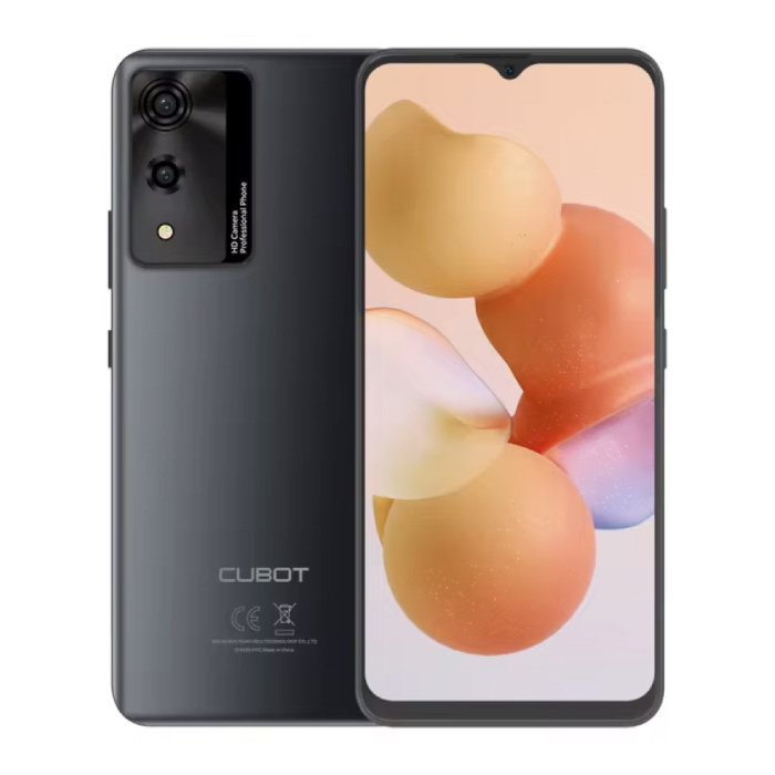 A10 Smartphone - 12 GB RAM - 128 GB Opslag - 48 MP Camera - 5100mAh Batterij - Zwart