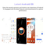 Cubot A10 Smartphone - 12 GB RAM - 128 GB Opslag - 48 MP Camera - 5100mAh Batterij - Zwart