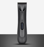 Predyee Tondeuse à cheveux électrique - Rasoir Tondeuse Machine à raser sans fil - Noir