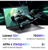 CHUWI Notebook GemiBook XPro - 14 cali - 8 GB RAM - Lekki laptop biznesowy