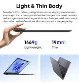 CHUWI Notebook GemiBook XPro - 14 cali - 8 GB RAM - Lekki laptop biznesowy