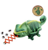 TOPEKIA RC Chameleon with IR Remote Control - Robot Lizard Toy Remote Control Animal - Green