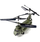 Syma Helicóptero S26H RC - Drone Chinook Juguete de elevación pesada - Verde
