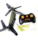 Syma Helicóptero S26H RC - Drone Chinook Juguete de elevación pesada - Verde