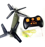 Syma Helicóptero S26H RC - Drone Chinook Juguete de elevación pesada - Verde