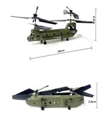 Syma Helicóptero S26H RC - Drone Chinook Juguete de elevación pesada - Verde