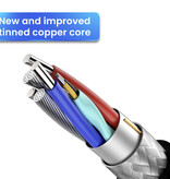 OLAF 4 in 1 USB 3.0 Hub for USB-C - Splitter Data Transfer Charger - Black