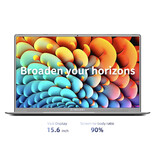 Teclast Notebook F16 Pro - 15,6 pulgadas - 16 GB de RAM - 512 GB de almacenamiento - Computadora portátil de negocios liviana - Gris